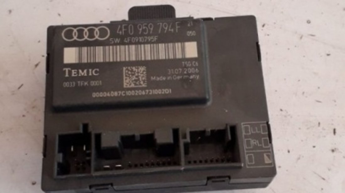 CALCULATOR/MODUL CONTROL USA Audi A6 (C6 / 4F 2004-2011) orice motorizare 4F0959794F DR spate 4F0 959 794 F