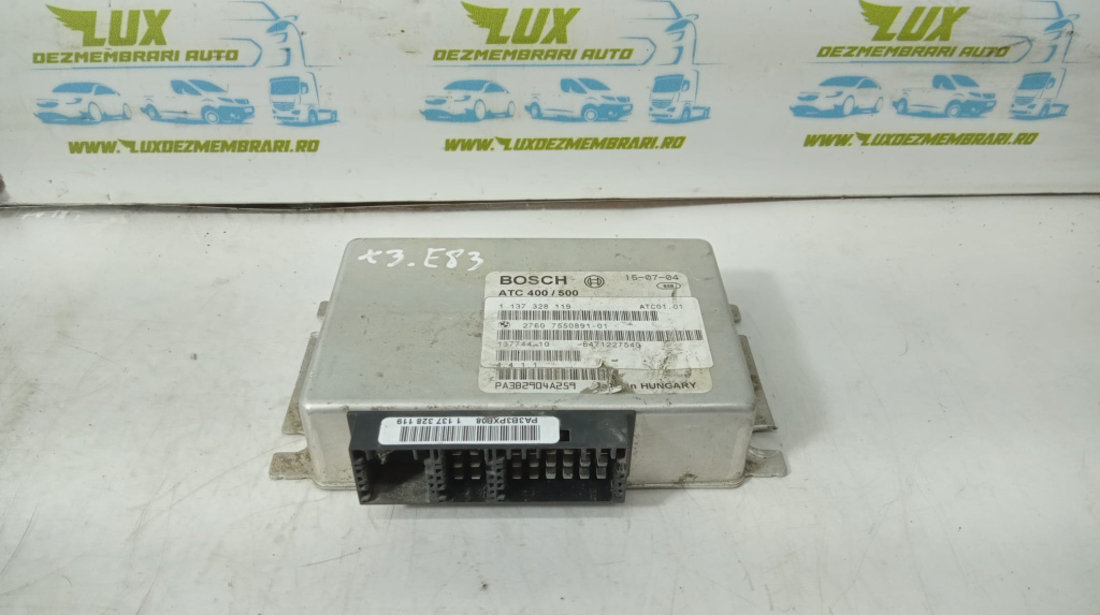 Calculator modul cutie transfer 7550891-01 3.0 D BMW X3 E83 [2003 - 2006]