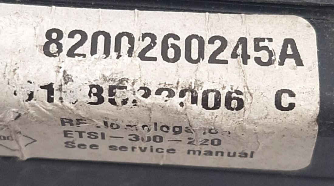 Calculator / Modul Dacia LOGAN (LS) 2004 - 2012 8200260245A, 8200260245, 3522006C