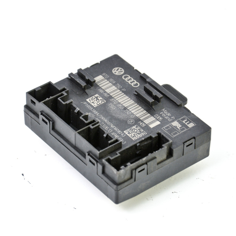 Calculator / Modul Dreapta,fata,usa / Portiera Audi A4 B8 (8K) 2007 - 2015 Motorina 8T0959792G, 8T0 959 792 G, 8T0 959 792, 8T0959792, 8T0959792P, 8T0 959 792 P, 8T0 959 792, 8T0959792
