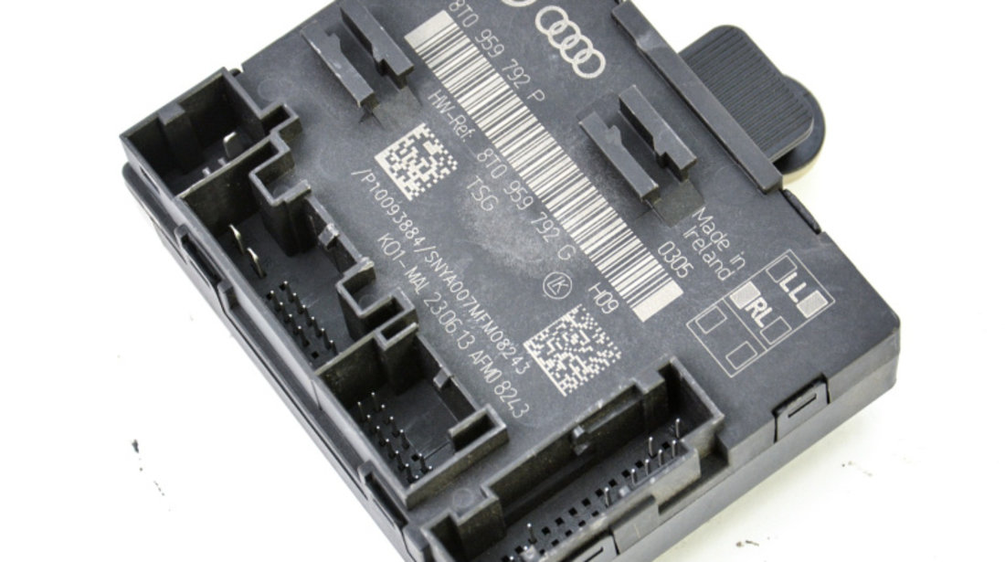 Calculator / Modul Dreapta,fata,usa / Portiera Audi A4 B8 (8K) 2007 - 2015 Motorina 8T0959792G, 8T0 959 792 G, 8T0 959 792, 8T0959792, 8T0959792P, 8T0 959 792 P, 8T0 959 792, 8T0959792