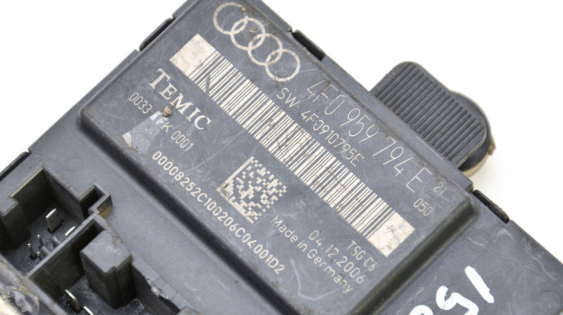 Calculator / Modul Dreapta,spate,usa / Portiera Audi A6 (4B, C5) 1997 - 2005 4F0959794E, 4F0 959 794E, 4F0 959 794, 4F0959794