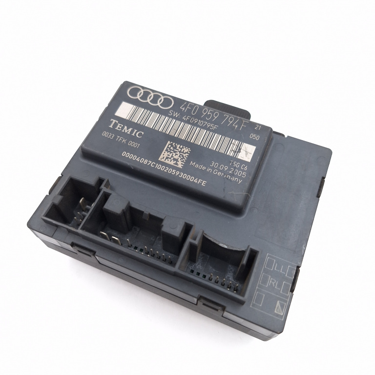 Calculator / Modul Dreapta,spate,usa / Portiera Audi A6 (4F, C6) 2004 - 2011 Motorina 4F0959794F, 4F0-959-794-F, 4F0910795F, 0033TFX0001, 4F0959794, 4F0910795