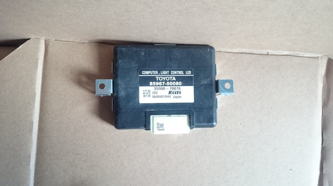 Calculator modul far Lexus LS 460, LS 460L, LS 600h L cod 35500-70076 / 85967-50080