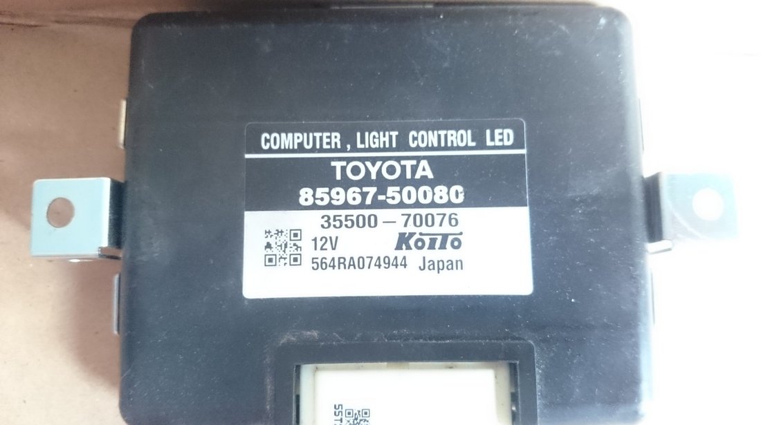 Calculator modul far Lexus LS 460, LS 460L, LS 600h L cod 35500-70076 / 85967-50080
