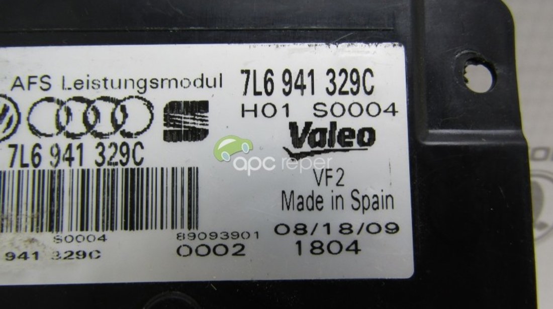 Calculator / Modul far Original Audi A5 8T / Q5 8R / Q7 4L / VW Passat , Eos - Cod: 7L6941329C