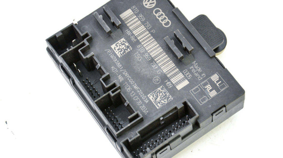 Calculator / Modul Fata,stanga,usa / Portiera Audi A4 B8 (8K) 2007 - 2015 Motorina 8T0959793P, 8T0 959 793 P, 8T0 959 793, 8T0959793