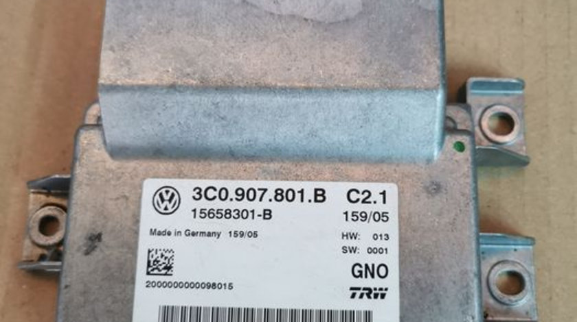 Calculator modul frână de mana VW Passat B6 CC 3C0 907 801 B