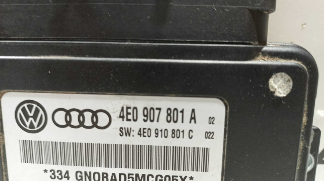 Calculator Modul Frana Mana Electrica Audi A8 D3 2003 - 2010 Cod 4E0907801A [X3660]