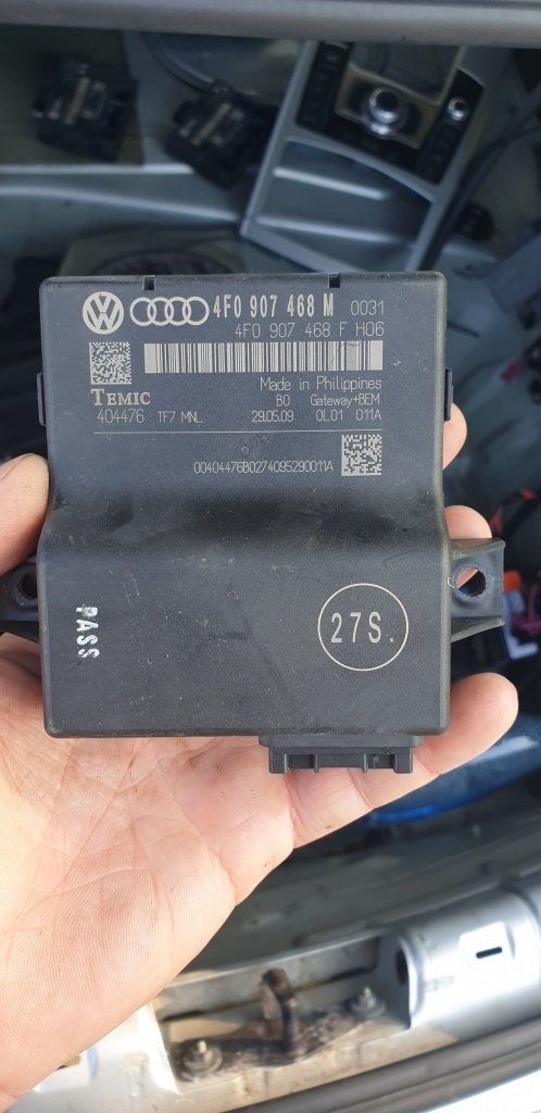 Calculator / Modul Gateway Audi A6 C6 4F 2009-2011 cod: 4F0907468M
