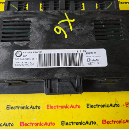 Calculator, Modul lumini BMW E71 X6, 6135 9249073 02, 535053MQ300, 608377 16,