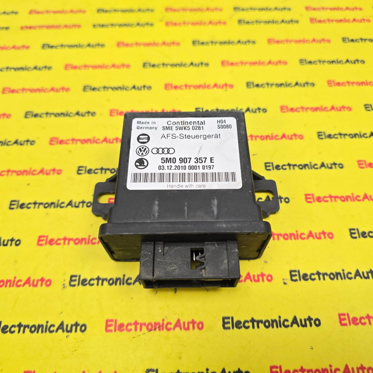 Calculator, MODUL, Lumini Xenon VW, Seat, Skoda, 5M0907357E, 5WK50281,
