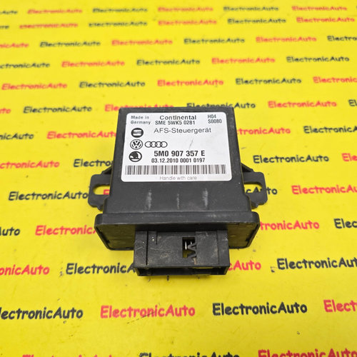 Calculator, MODUL, Lumini Xenon VW, Seat, Skoda, 5M0907357E, 5WK50281,