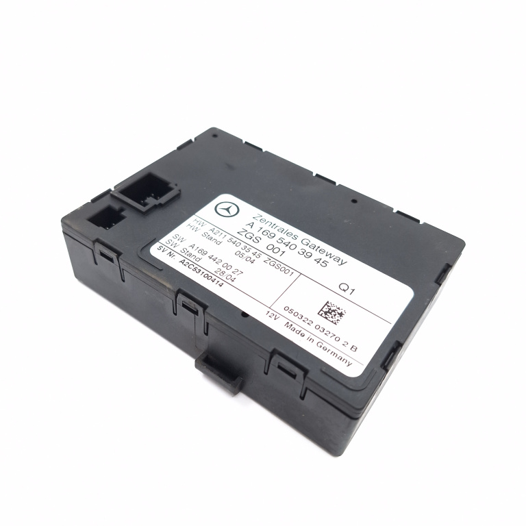 Calculator / Modul Mercedes-Benz A-CLASS (W169) 2004 - 2012 A1695403945, A 169 540 39 45, 1695403945, A2115403545, A 211 540 35 45, 2115403545, A2115403545ZGS001, A1694420027, A 169 442 00 27, 1694420027, A1695403945ZGS001, A2C53100414, A 2C5 310 04