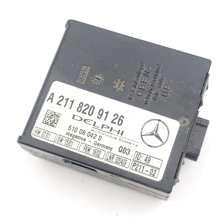 Calculator / Modul Mercedes-Benz C-Class (W203) 2000-2007 Alarma A2118209126, 2118209126, 510080420 Delphi