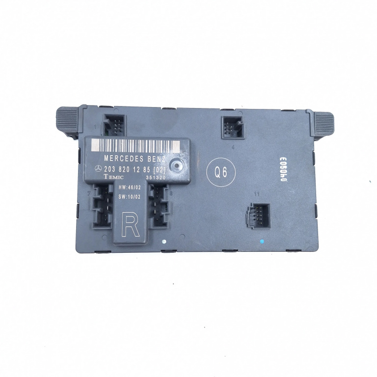Calculator / Modul Mercedes-Benz C-Class (W203) 2000-2007 Dreapta Fata Usa / Portiera 2038201285 Temic