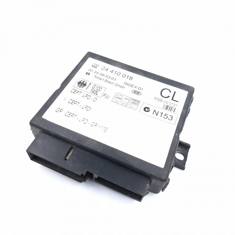Calculator / Modul Opel Zafira A (F75) 1999-2005 1.6 16V X 16 Xel Benzina Comanda 24410018, Dl008799, 24410018Index01, G100193L Robert Bosch Gmbh