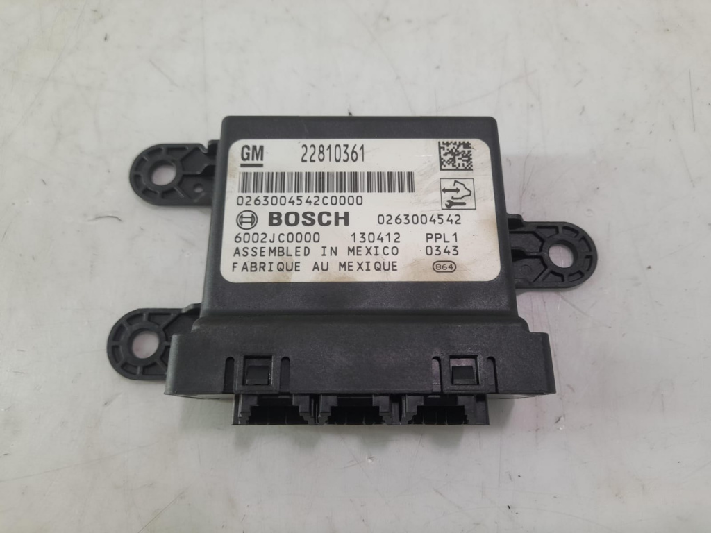 Calculator modul parcare 22810361 Opel Astra J [2009 - 2012] 1.7 cdti A17DTS