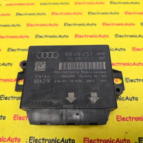 CALCULATOR, Modul Parcare Audi A6, 4H0919475F, 4H0919475C,