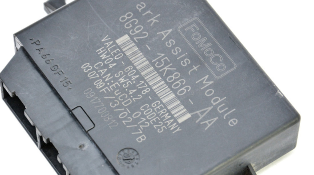 Calculator Modul Parcare Ford S-MAX (WA6) 2006 - Prezent 8G9215K866AA, 8G92-15K866-AA, 8G92-15K866, 8G9215K866