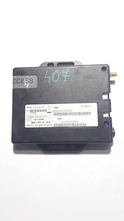 Calculator / Modul Peugeot 407 2004-2011 0063906738394, 10R022956