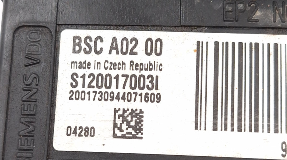 Calculator / Modul Peugeot 407 2004 - Prezent S1200170031, 1200170031, BSCA0200, BSC A02 00