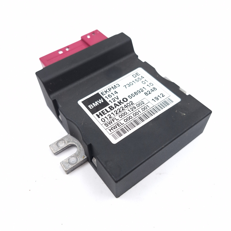 Calculator / Modul Pompa Combustibil BMW 7 (F01, F02, F03, F04) 2008 - 2015 Motorina 7301554, 7 301 554, 730155401, 7 301 554 01, 1614730155401, 1614 7 301 554 01, 55892110, 558921 10, 0121222402, EKPM3