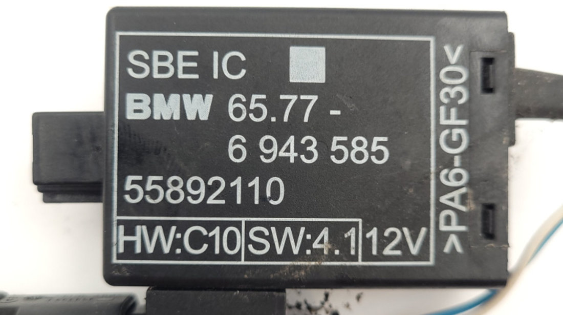 Calculator Modul Reglaj Scaun BMW 7 (E65, E66, E67) 2001 - 2009 65776943585, 65.77-6943585, 6943585