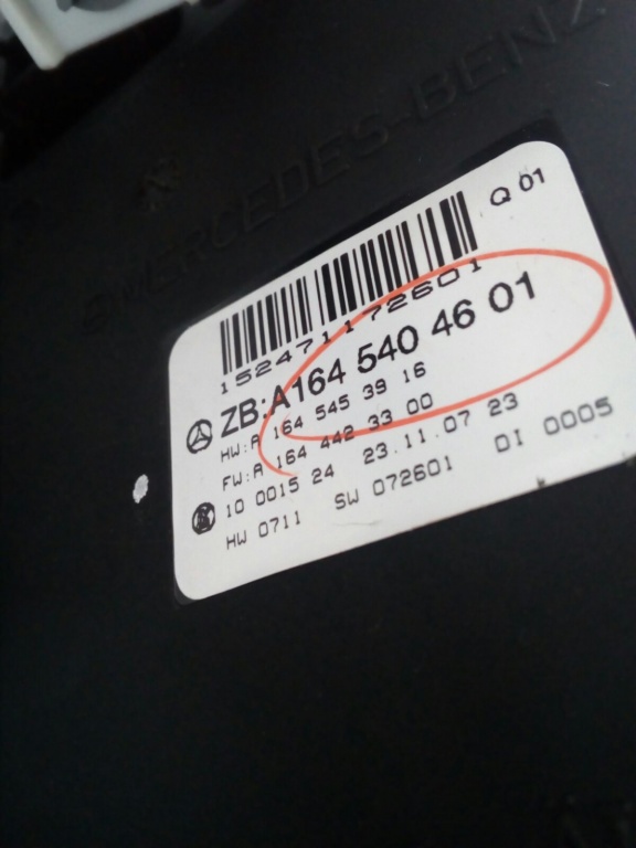 Calculator modul sam confort A1645404601 Mercedes R320 w251 ML w164 gl