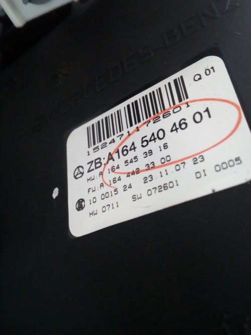 Calculator modul sam confort A1645404601 Mercedes R320 w251 ML w164 gl