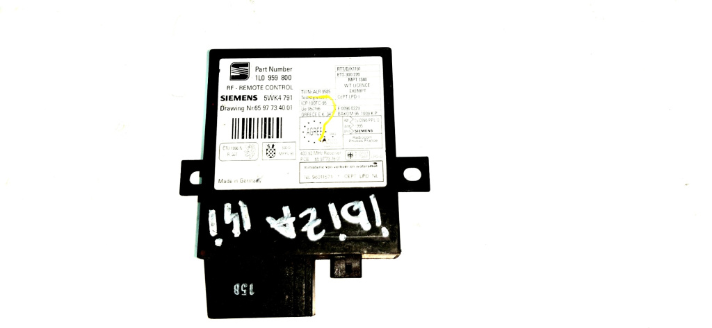 Calculator / Modul Seat IBIZA Mk4 (6L) 2002 - 2008 1L0959800, 5WK4791