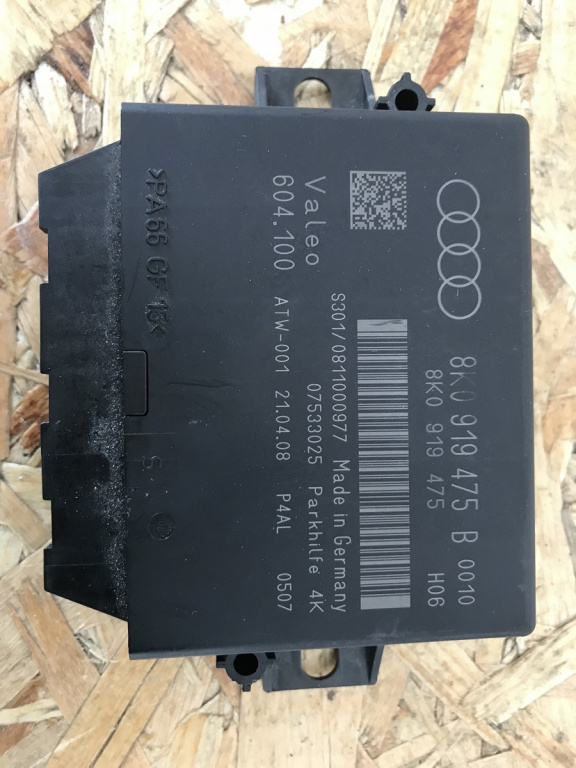 Calculator modul senzor de parcare Audi A4 B8 sedan 2008 (8K0919475B)