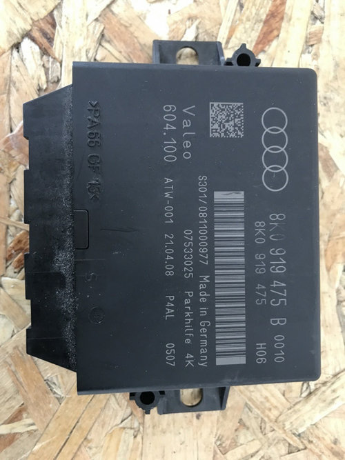 Calculator modul senzor de parcare Audi A4 B8 sedan 2008 (8K0919475B)