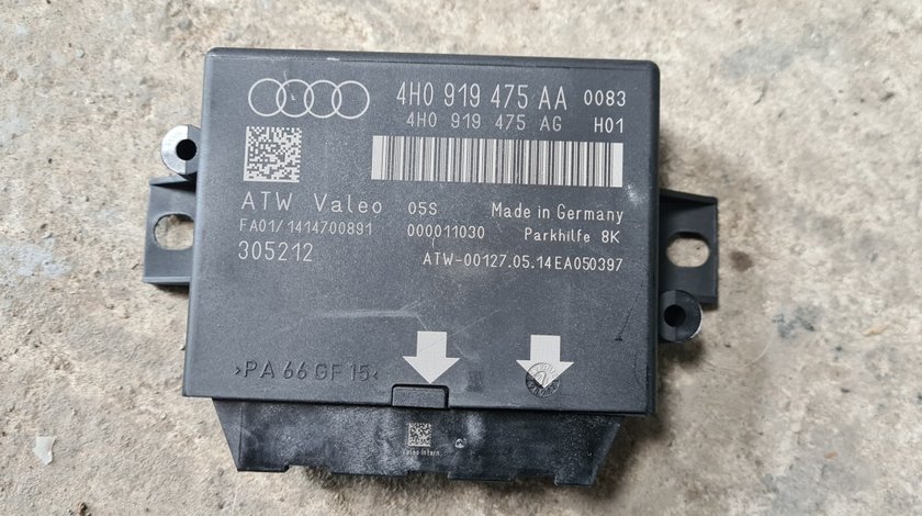 Calculator Modul senzori de parcare AUDI A6 C7 A7 4G 2012 2013 2014 2015