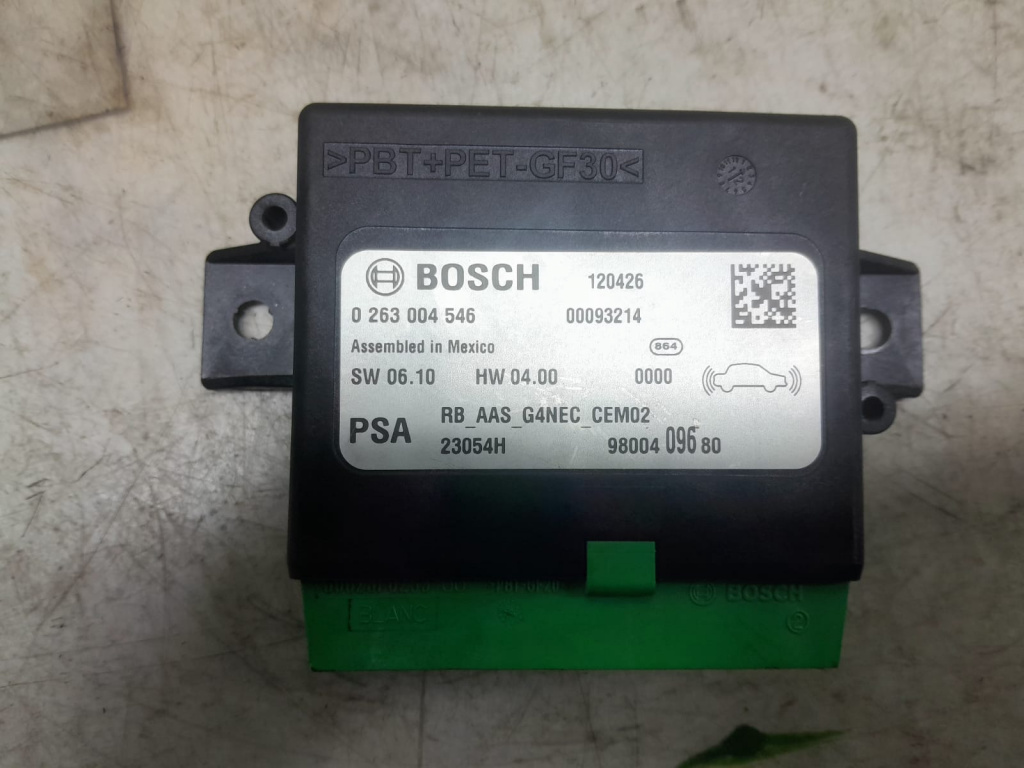 Calculator modul senzori parcare 0263004546 Peugeot 508 [2010 - 2014] 2.0 hdi Hybrid RHC