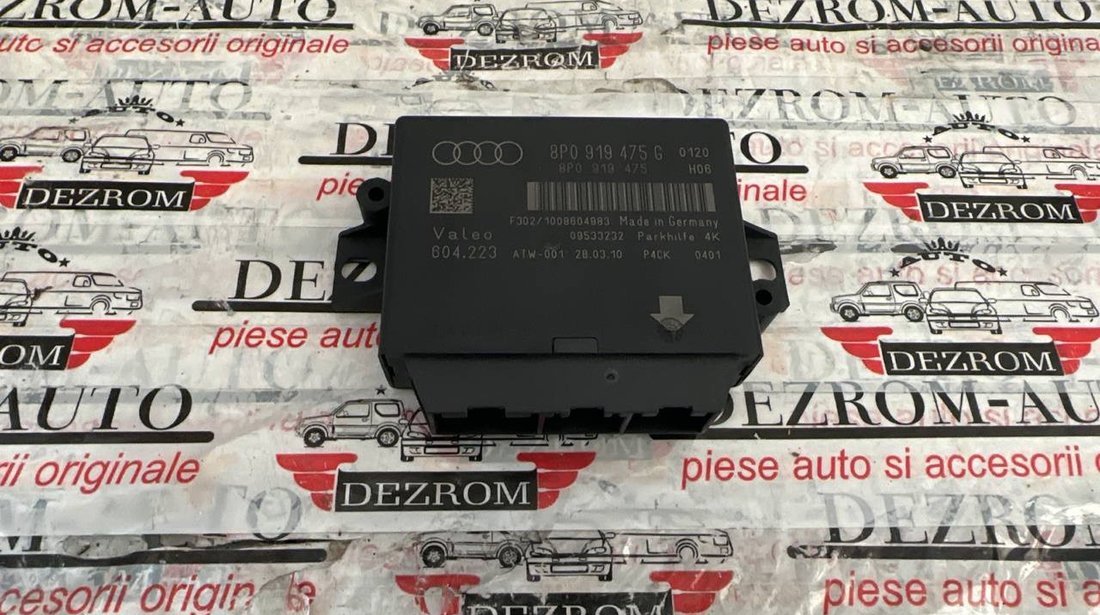 Calculator/modul senzori parcare Audi A3 Quattro 2009 - 2013 cod: 8P0919475G