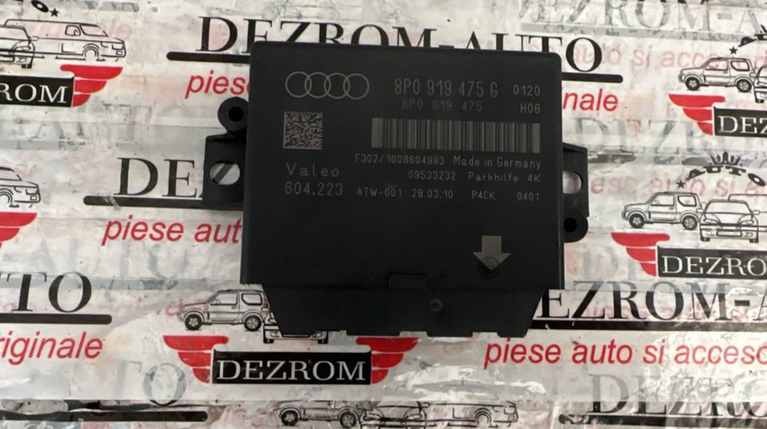 Calculator/modul senzori parcare Audi TT Roadster 2007 - 2010 cod: 8P0919475G