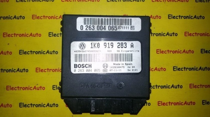 Calculator modul senzori parcare VW Golf 5 cod 1K0919283A