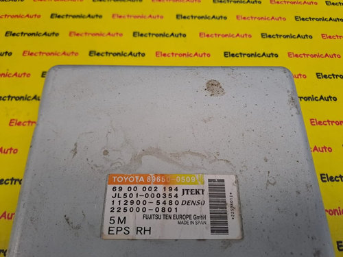 Calculator modul servodirectie Toyota Avensis 8965005091, 1129005480