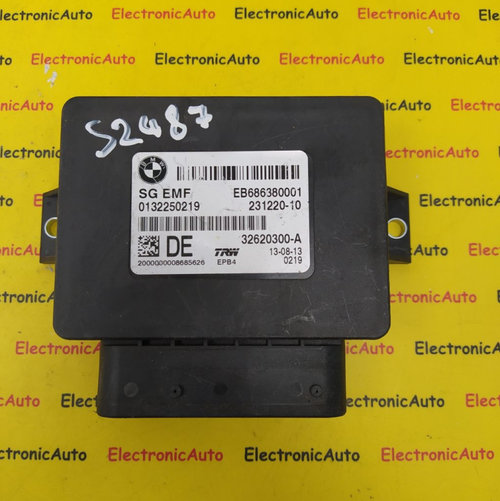 Calculator Modul SG EMF BMW Seria 5, 0132250219, EB686380001,