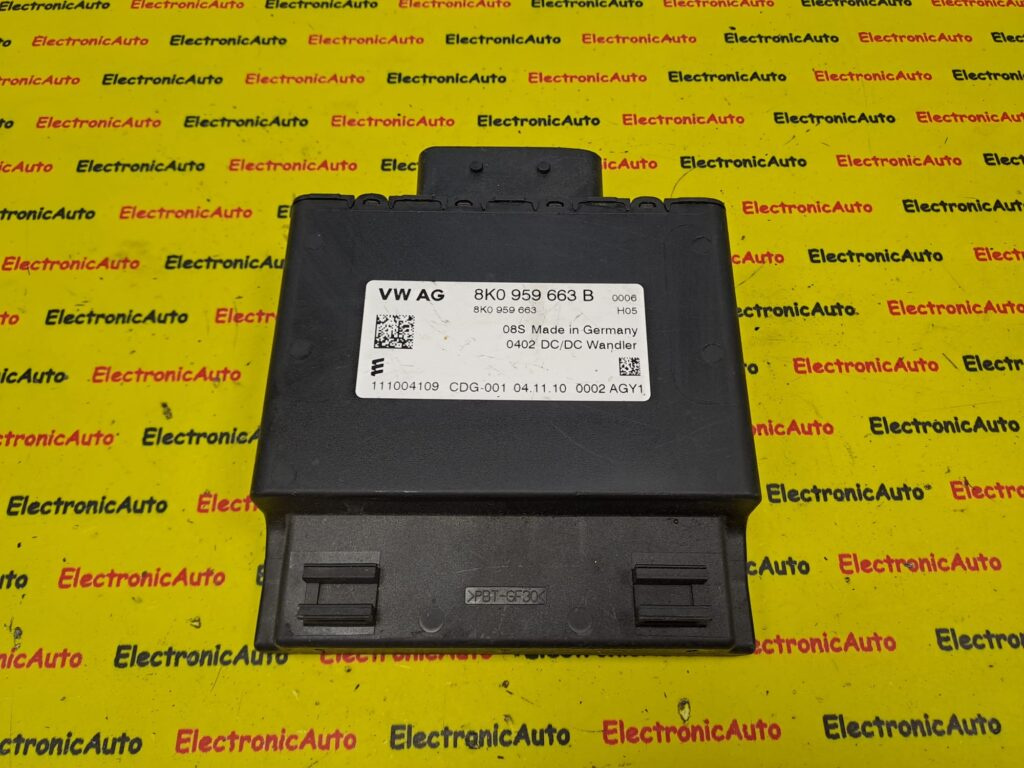 Calculator Modul stabilizator baterie AUDI A4, 8K0959663B, 111004109,