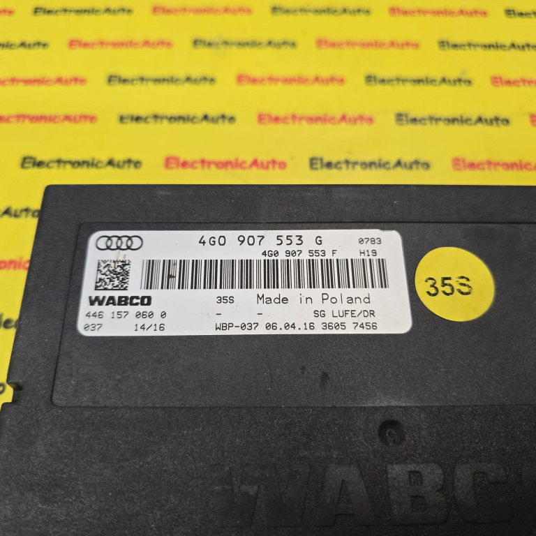 CALCULATOR, MODUL SUSPENSIE AUDI A6 C7, 4G0907553G, 4G0907553F,