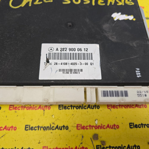 Calculator Modul suspensie Mercedes W205, w213, W222, A2229000612,