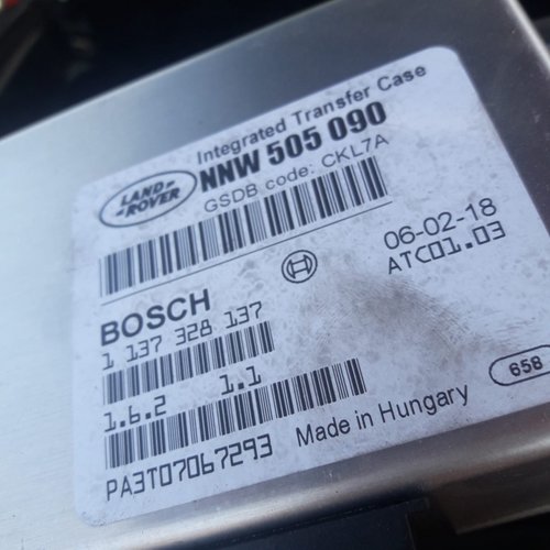 Calculator modul transmisie transfer nnw505090 land rover discovery 3 motor 2.7 tdv6 range sport 276...