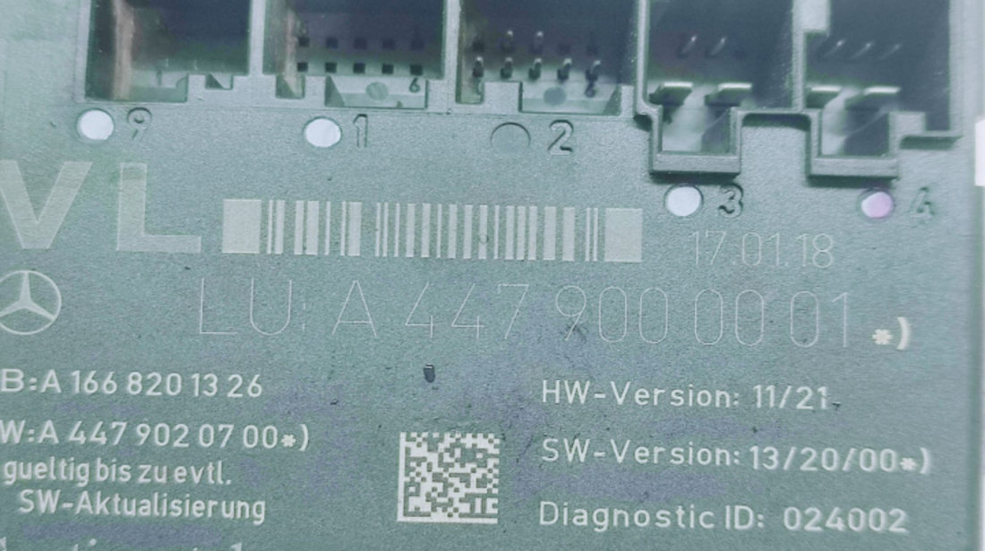 Calculator modul usa A4479000001 Mercedes-Benz Viano W447 [2014 - 2020]
