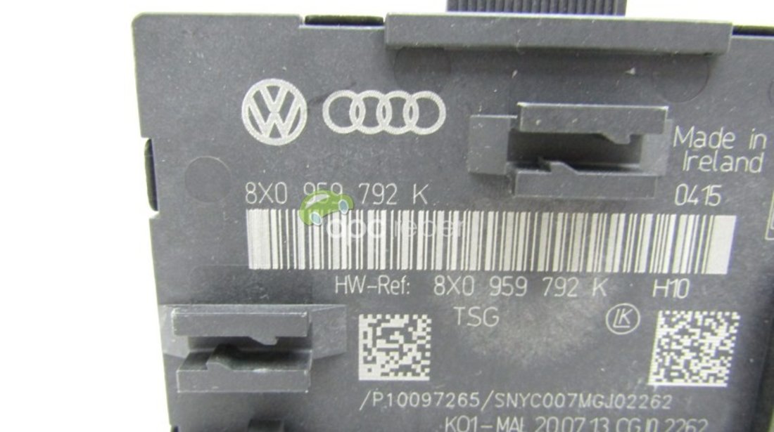 Calculator / Modul usa Audi Q3 8U / Audi A1 / Skoda Superb 3T - Cod: 8X0959792K