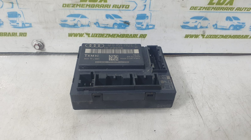 Calculator modul usa dreapta fata 4f0959792e Audi A6 4F/C6 [2004 - 2008]