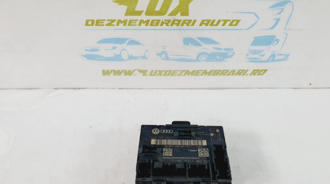 Calculator modul usa dreapta fata 4h0959792f Audi A8 D4/4H [2010 - 2014]