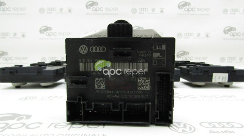 Calculator / modul usa dreapta fata Audi A4 B8 8K / A5 8T / RS4/RS5 - Cod: 8T0959792P