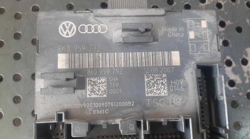 Calculator modul usa dreapta fata audi a4 b8 8k 8k0959792